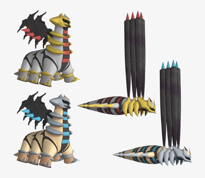 Download Zip Archive - Giratina Model, transparent png #1553715