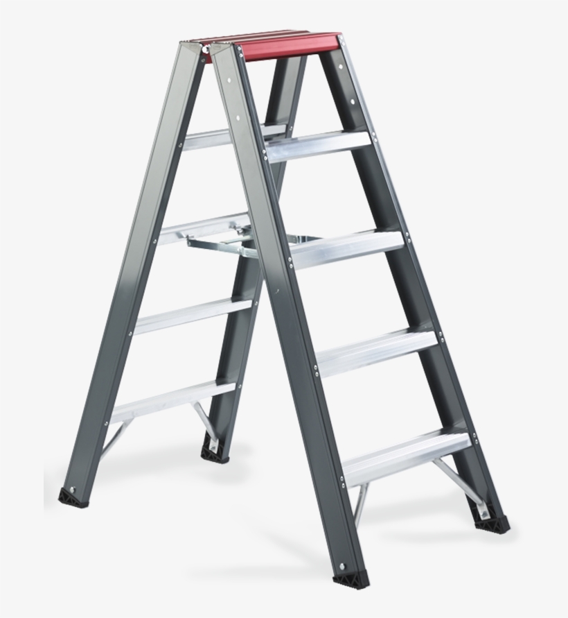 Falco Double Sided Stepladder - Altrex Falco Trap Dubbel Oploopbaar, transparent png #1553716