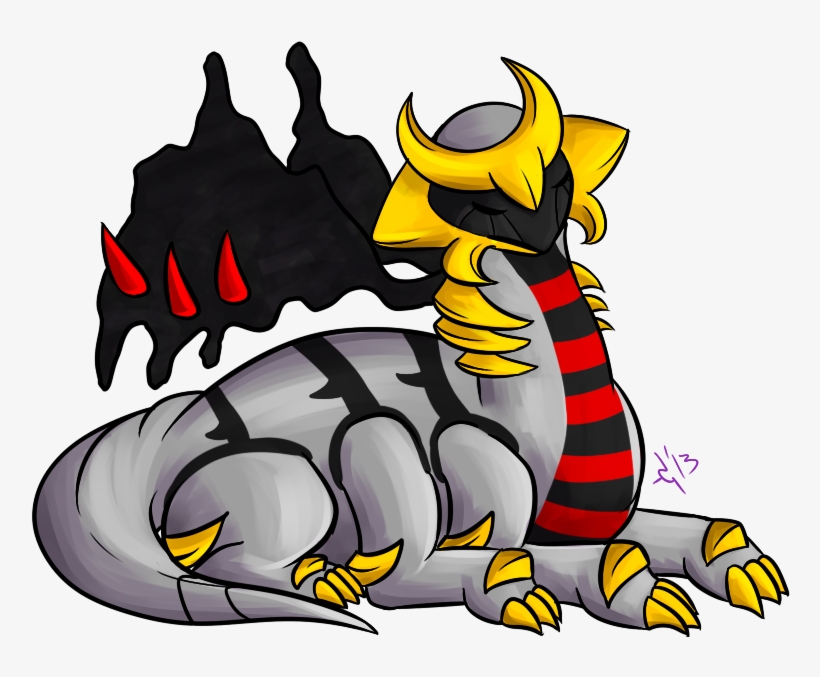 Giratina's Info - Cartoon, transparent png #1554038