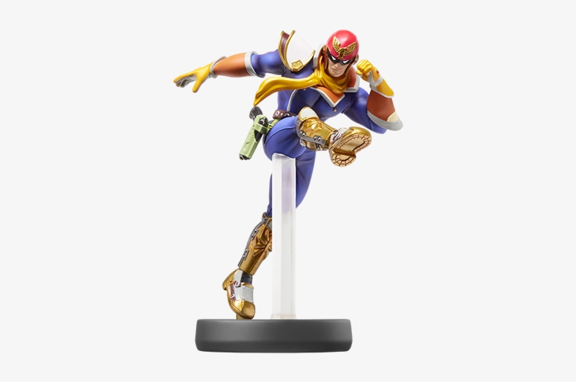 Captain Falcon - Captain Falcon Amiibo Super Smash Bros, transparent png #1554224