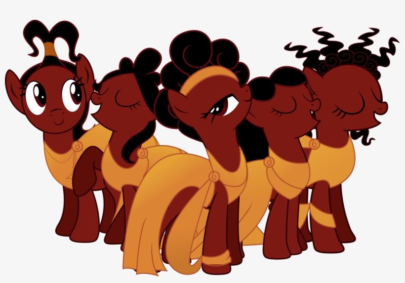 Theshadowstone, Disney, Hercules, Muses, Ponified, - Mlp Hercules Muses, transparent png #1554333