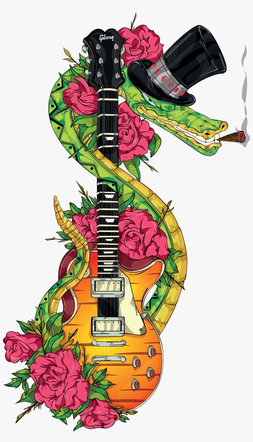 Tattoo Design - Slash´s Snakepit - Slash Snakepit Tattoo, transparent png #1554435
