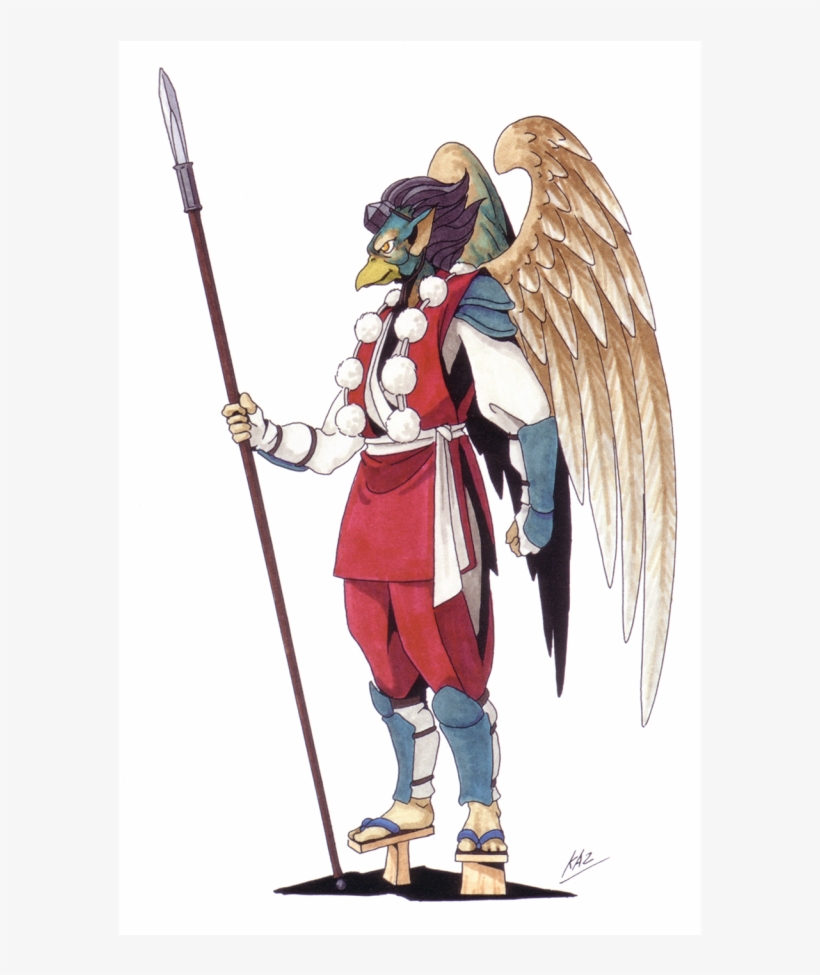 Bison Vs Deer - Tengu Characters, transparent png #1554578