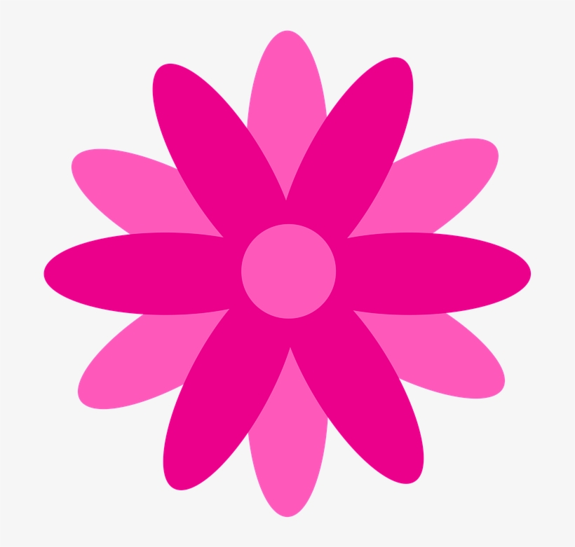 Flor Png Rosa - Flor Rosa Png, transparent png #1554790