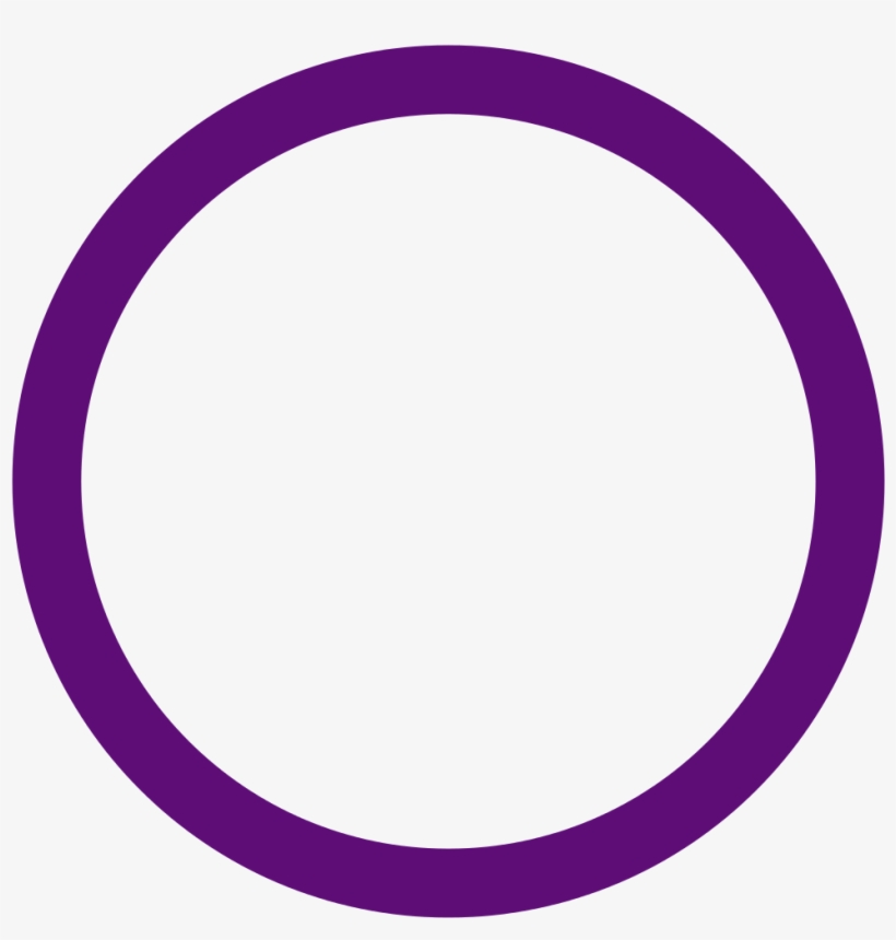 Circle Transparent Purple - Clave De Sol, transparent png #1554862