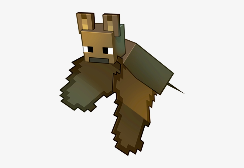 Minecraft Game Art Illustration Minecraft Bat Sitting Png Free Transparent Png Download Pngkey