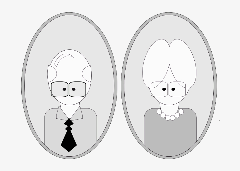 Small - Cartoon Grandpa, transparent png #1555550
