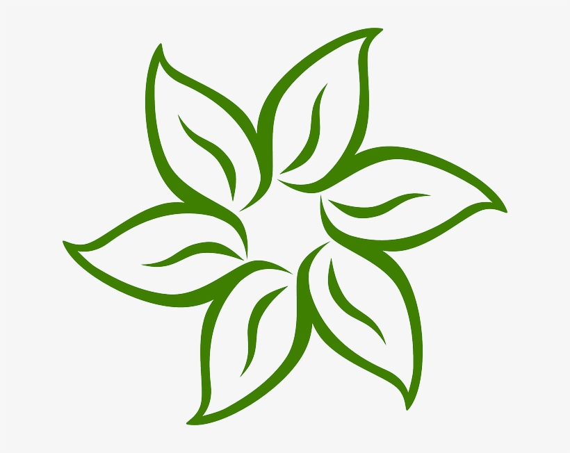 Flor3 - Flower Vector Green Png, transparent png #1555666