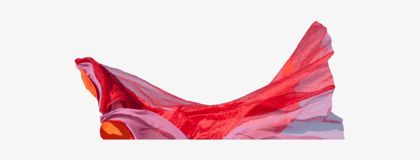 See Turbowash™ In Action - Ballet Dancer Floating Through Air With Scarves, transparent png #1555991