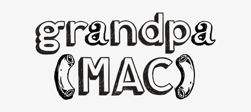 Grandpa Mac - Grandpa Mac Logo, transparent png #1556007