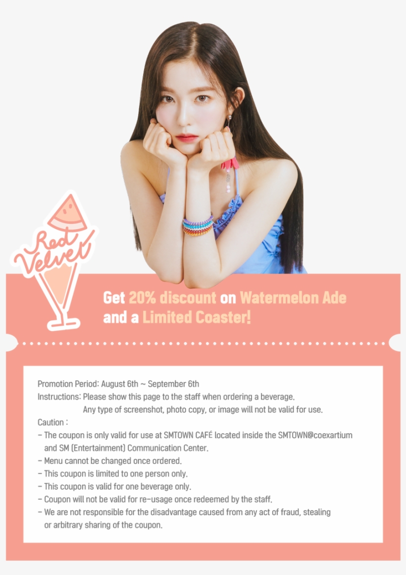180730 Red Velvet Summer Magic Website - Red Velvet Irene Power Up, transparent png #1556030