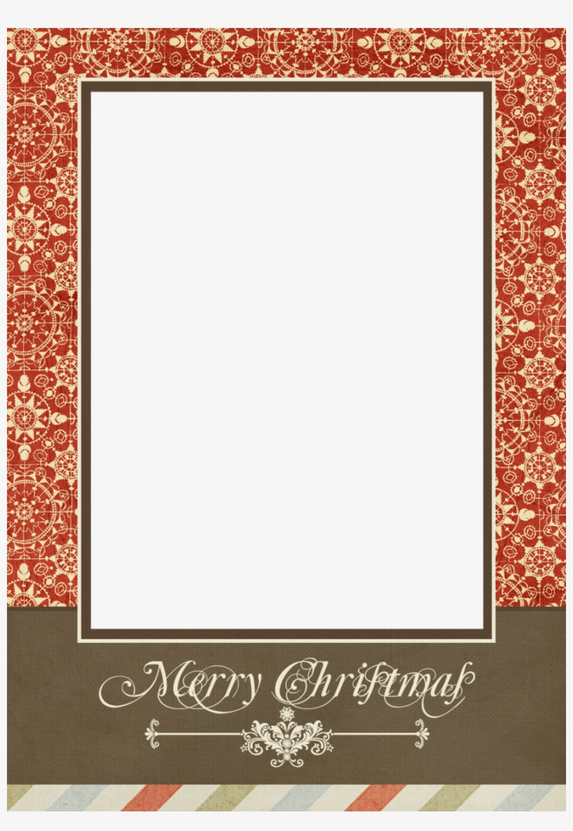 Christmas Postcard Frame Png Clipart Christmas Card - Magic Of Christmas Shower Curtain, transparent png #1556048
