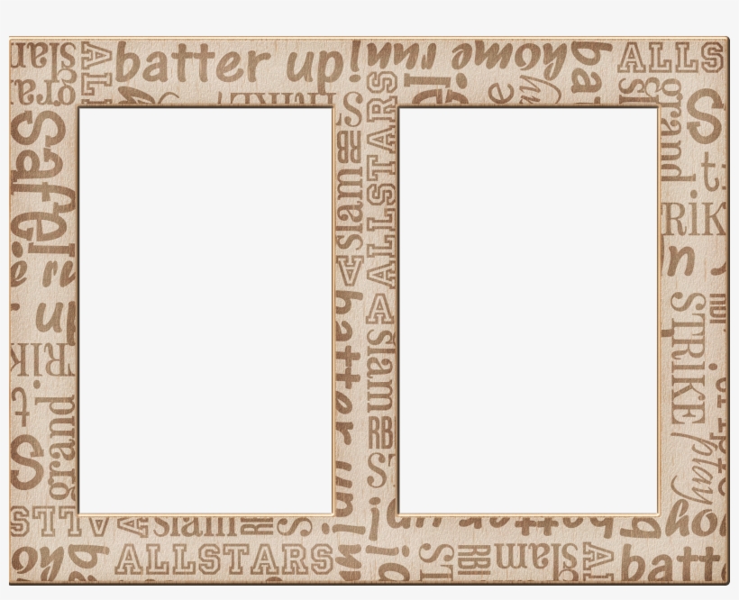 Double Frame Frames For Designing And Scrapping, transparent png #1556122
