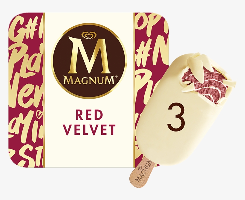 Magnum Ice Cream White, transparent png #1556309