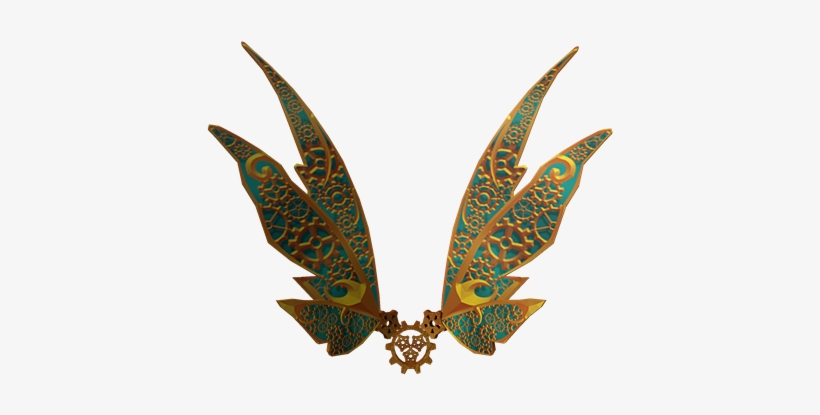Steampunk Wings Of Mechanical Destiny - Steampunk Wings Png, transparent png #1556310