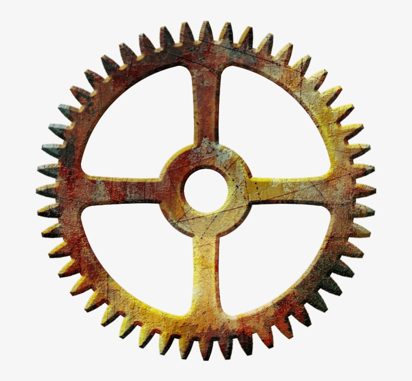 Steampunk Gear Transparent Png - Engranaje Steampunk, transparent png #1556313