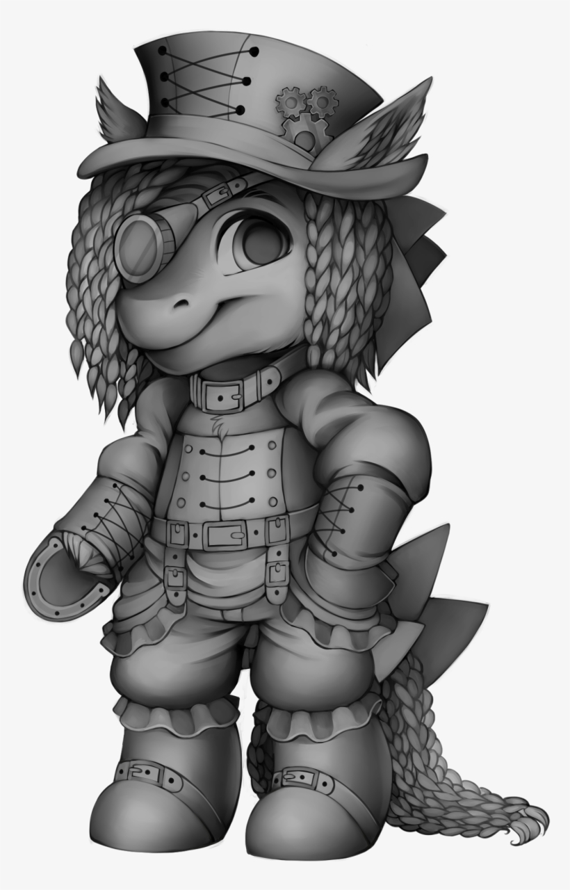 Cane Drawing Steampunk - Illustration, transparent png #1556481