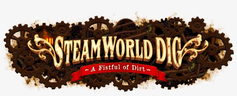 In A Generation Where Insipid First Person Shooters - Steamworld Dig Logo, transparent png #1556670