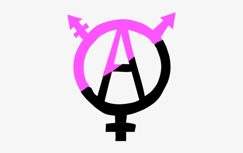 Anarcho Anti Norm Pinterest Anarchism Feminism And - Queer Anarchism Symbol, transparent png #1556815
