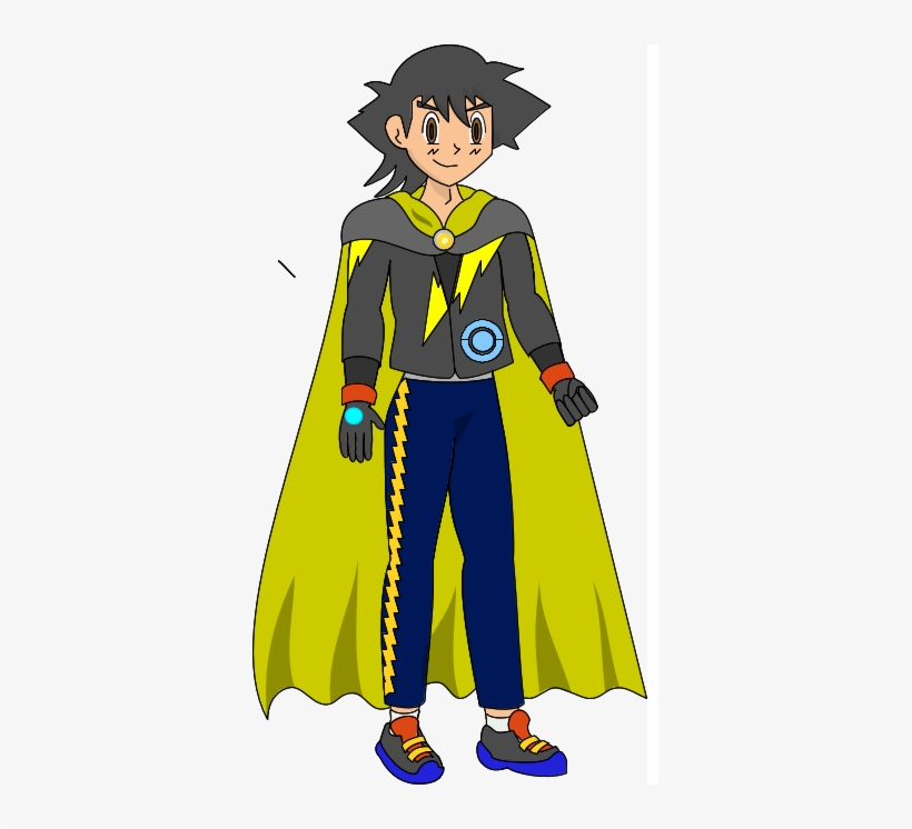 Ash Ketchum In Mystery Aura Trainer Clothes 1 - Wiki, transparent png #1556943