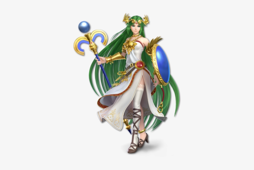 Preview Art - Super Smash Bros Ultimate Palutena, transparent png #1557004