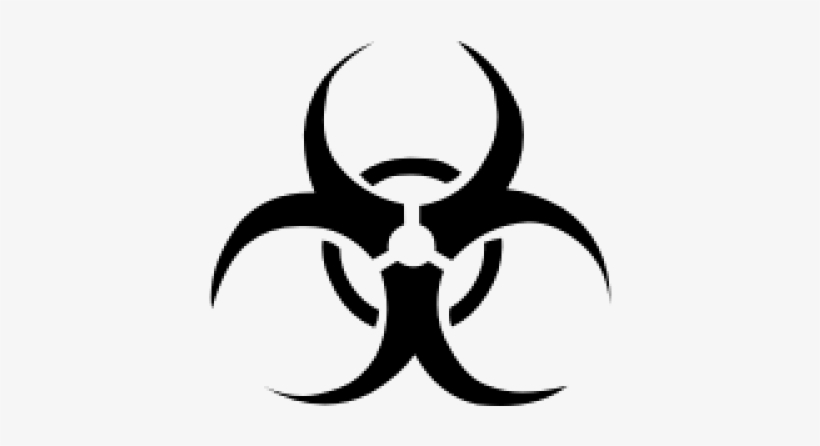 Biohazard Symbol Png Transparent Images - Señales De Riesgo Biologico, transparent png #1557154