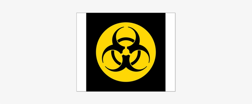 Biohazard Symbol Posters - Biohazard Symbol Green, transparent png #1557317