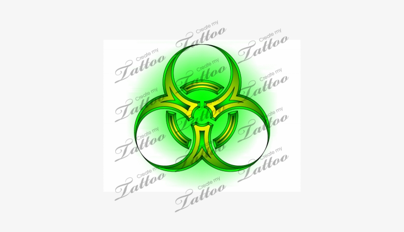 Biohazard Symbol Clipart Tribal - Vine Name Tattoos, transparent png #1557409