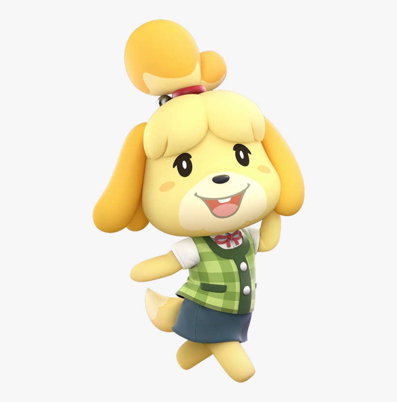 As It's For A Character Included In The Roster Ie - Super Smash Bros Ultimate Isabelle, transparent png #1557427