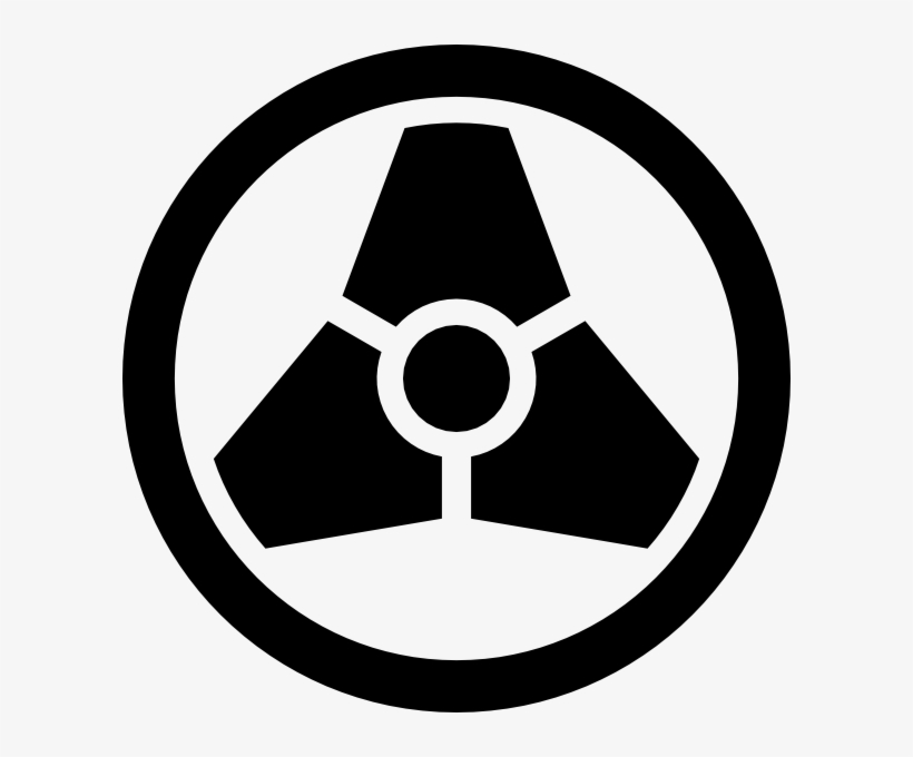 Cool Clipart Biohazard - Stencil, transparent png #1557512