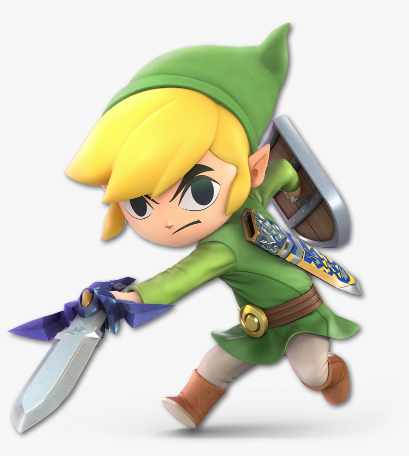 Super Smash Bros - Toon Link Smash Ultimate, transparent png #1557603
