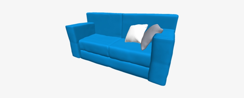 Blue Sofa - Studio Couch, transparent png #1557608