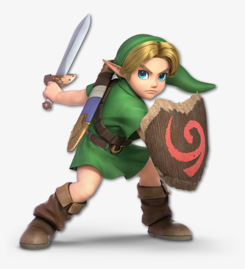 Bird Gang - Super Smash Bros Ultimate Young Link, transparent png #1557649