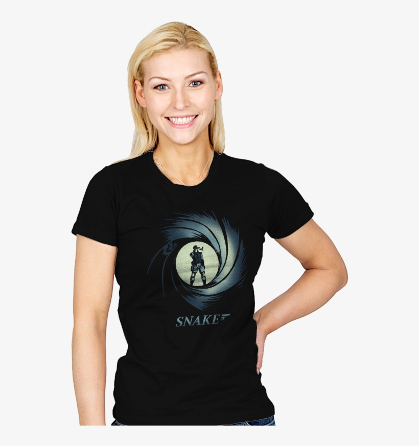 Snake, Solid Snake - Ript Apparel Hakuna Cupata - Womens Black, transparent png #1557989
