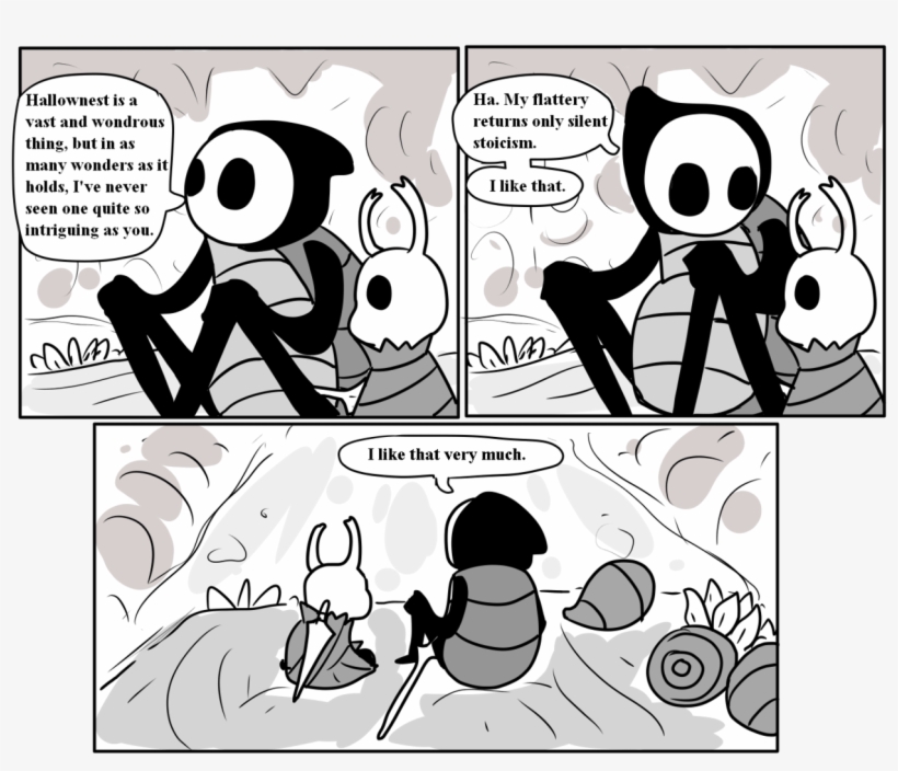 Hollow Knight Quirrel Comic, transparent png #1558523