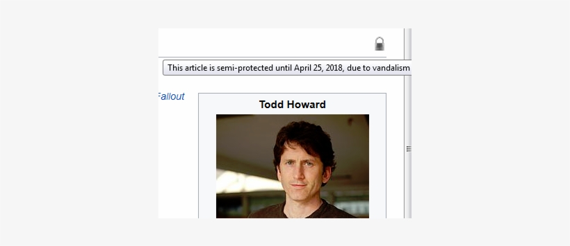 Latin Club @otherehm - Todd Howard Wikipedia Page, transparent png #1558875