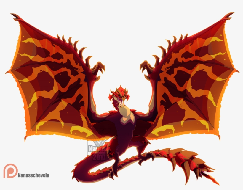 Dreadking Rathalos By Nanasschevelu On Deviantart Red - Monster Hunter Dreadking Rathalos, transparent png #1559198