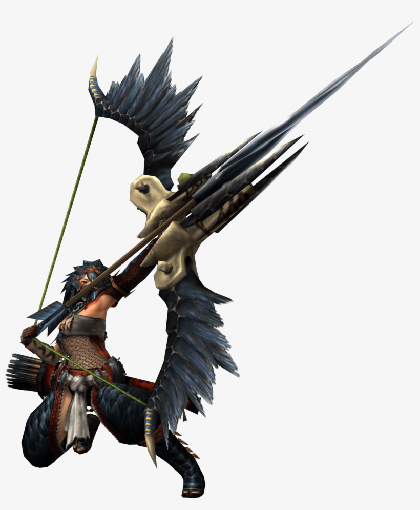 Monster Hunter World Bow, transparent png #1559200