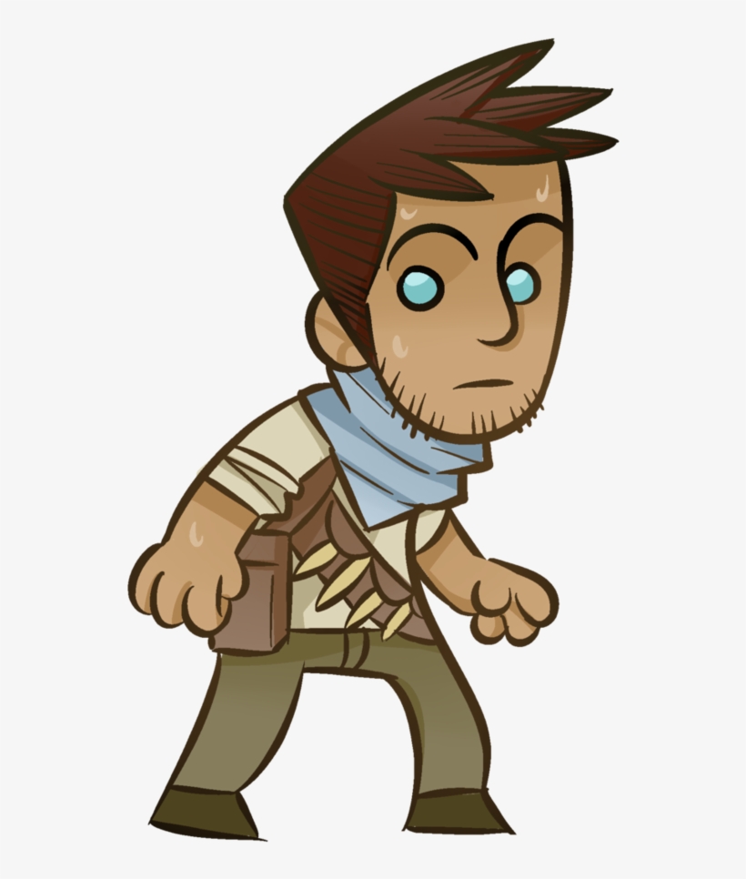 Drake Cartoon Png - Nathan Drake Animated, transparent png #1559480