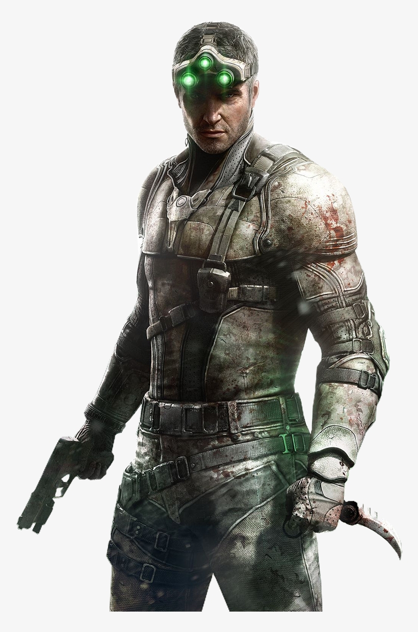 [ Img] Vs Nathan Drake - Splinter Cell Character, transparent png #1559950