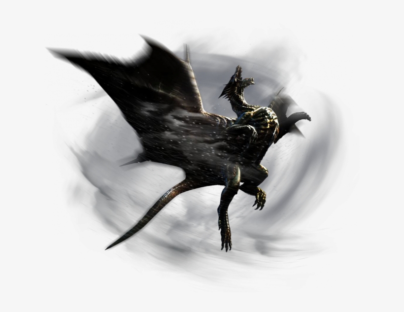 Kushala Daora First Appeared In Monster Hunter Freedom - Kushala Daora, transparent png #1559995