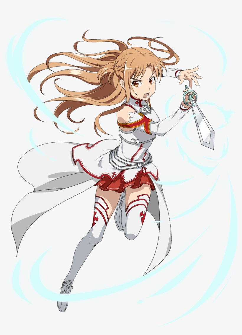 Asuna Transparent Clipart - Asuna Sao Memory Defrag, transparent png #1560111