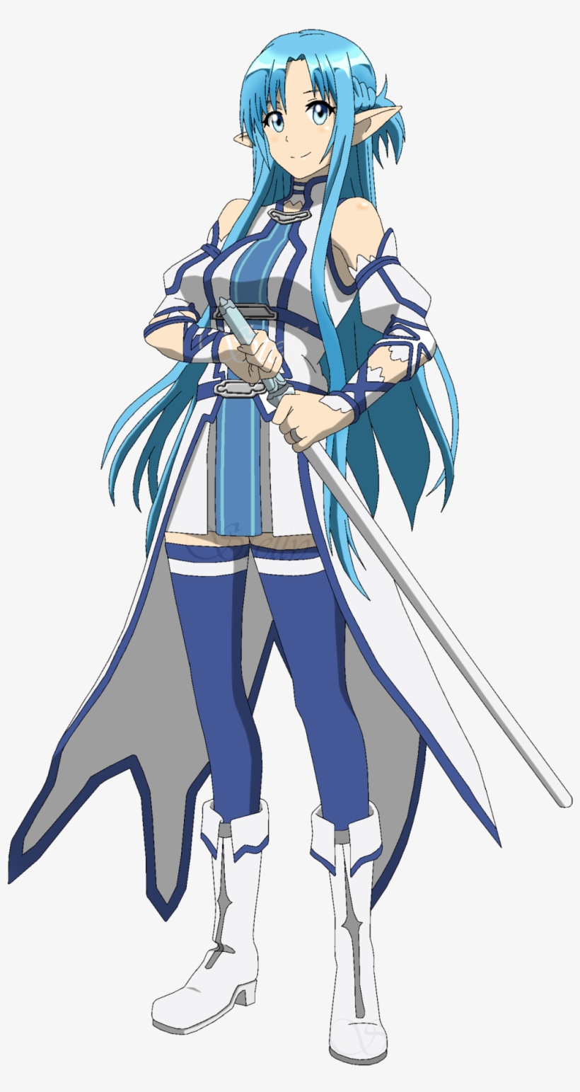 Alfheim Online Asuna By Dennisstelly-d84cde4 - Sword Art Online Asuna Alfheim, transparent png #1560158