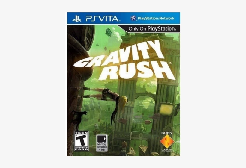 Gravity Rush [sony Ps Vita] - Sony Gravity Rush - Ps Vita, transparent png #1560200