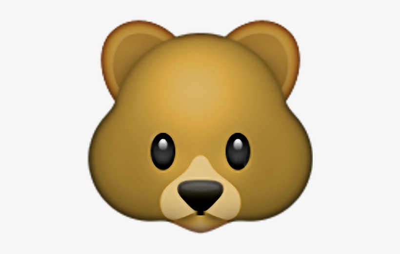 Emoji Emoticon Urso Emoticonurso Pngtumblr Pngs Png - Iphone Bear Emoji ...