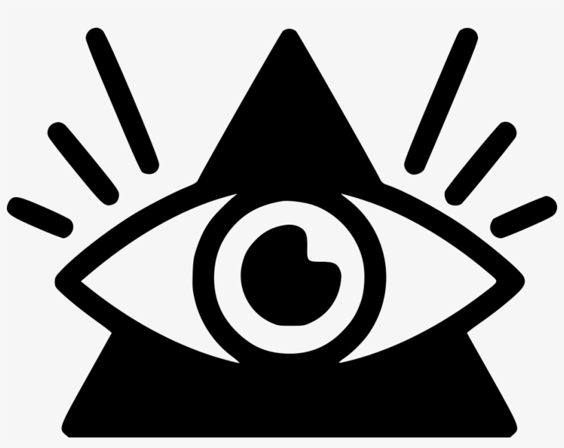 All Seeing Eye - All Seeing Eye Line Icon Png, transparent png #1560473