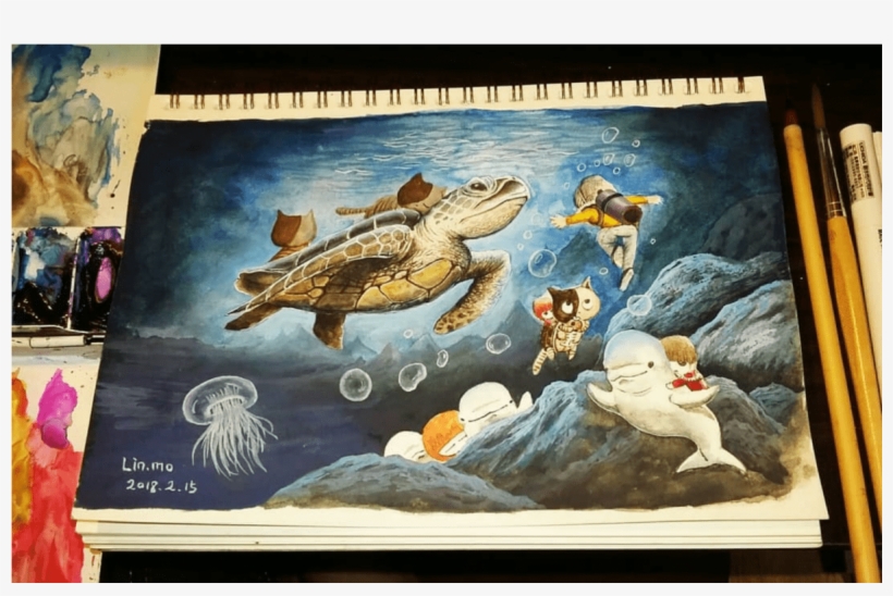 尋找海龜 - Looking For Sea Turtles, transparent png #1560477