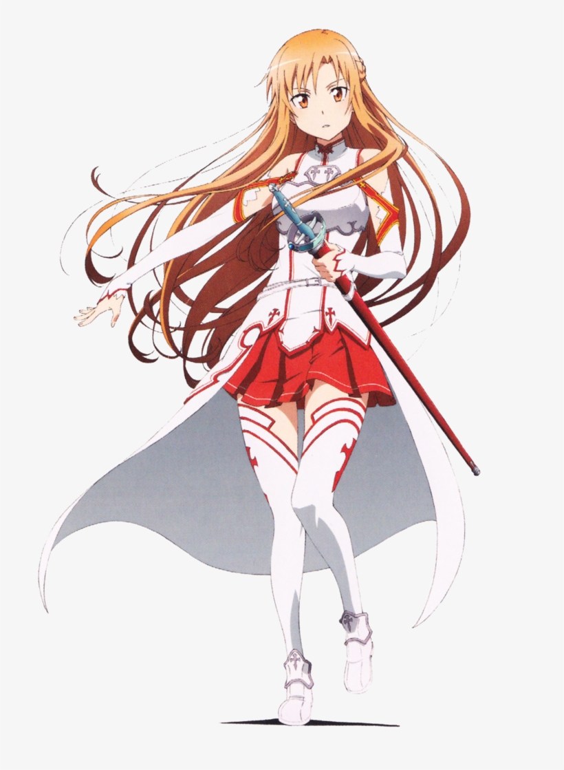 Sword Art Online Asuna Yuuki Asuna Full Body Free Transparent PNG
