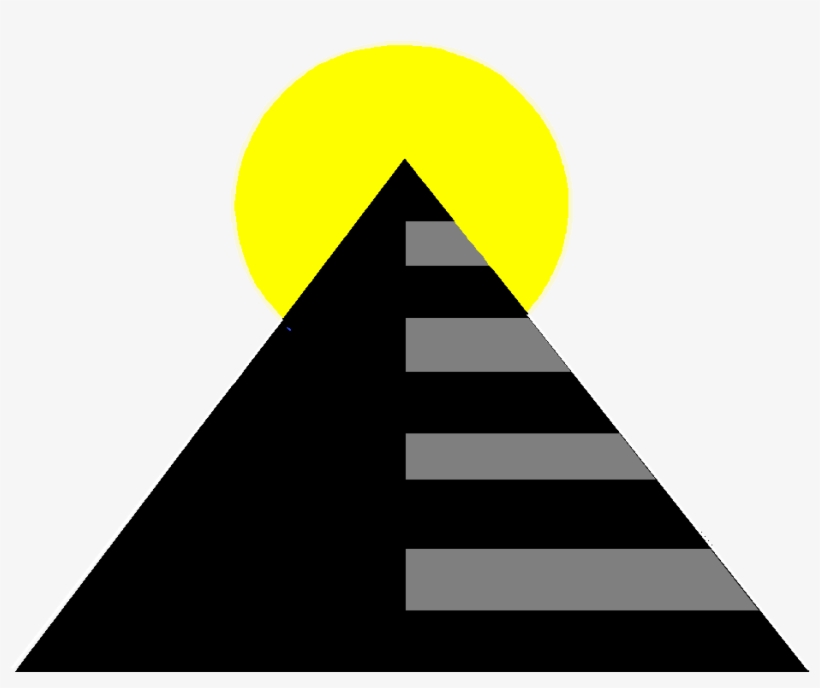 Logos Illuminati Seeying Logo - Pyramid Symbol, transparent png #1560596