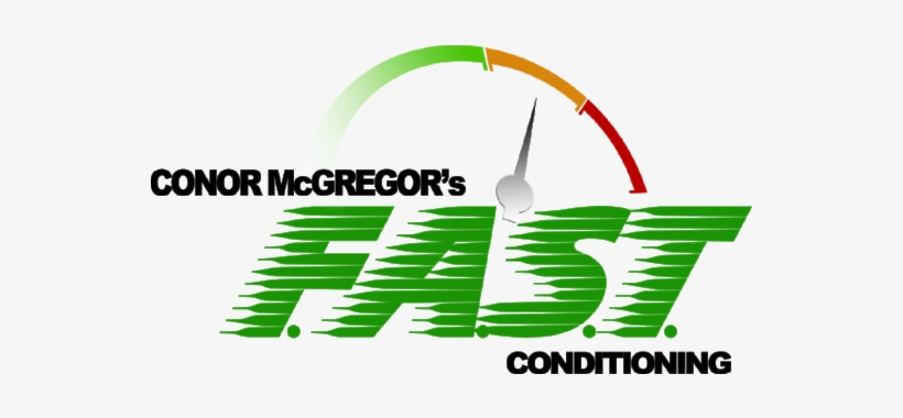 Logo - Conor Mcgregor Fast Logo, transparent png #1560639